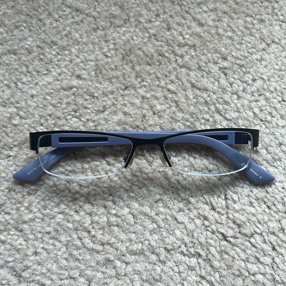 Mexx Half-Rim Wire Eyeglass Frames